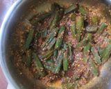 A picture of step 8 of Gujarati festive thali.