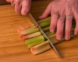 Vaníliás rebarbarakompót recept fázis 2 fotója
