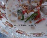 Foto langkah ke 5 dari resep Tahu Tempe Kuah Santan (Klotok Tahu Tempe/ Tahu Tempe Belamak).