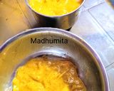 A picture of step 4 of Mango Masala Juice.