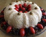 A picture of step 15 of Chicken with Rice Salad in a Bundt Pan.