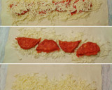 Foto del paso 1 de la receta: Hojaldre de queso y sobrasada