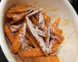 A picture of step 2 of Sweet potato fries:.