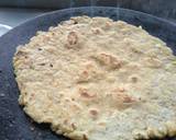 Cheesy banana chickpeas Paratha with peanut chutney recipe step 4 photo