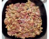 A picture of step 3 of Homemade Pork Gyro in Cypriot Pita.