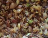 A picture of step 4 of Karele ke chilke ki sabji.