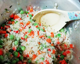 Foto del paso 3 de la receta: Mi arroz 🍚 colorido 😉😉😉