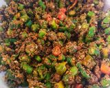 A picture of step 7 of Instant Green Chilli Pickle.