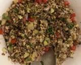 Layered sprouts chaat recipe step 2 photo