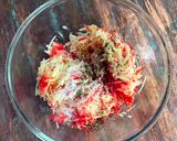 A picture of step 2 of Veg Pakora.