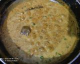 A picture of step 5 of Gobhi Musallam.
