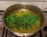 A picture of step 10 of Chicken Keema Pav.