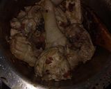 A picture of step 2 of Sweet potato with chicken stew.