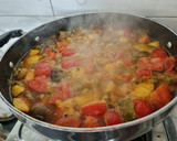 A picture of step 9 of Rasa valu Undhiyu.