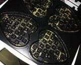 A picture of step 8 of Sinasir(Rice pancake)waffles.