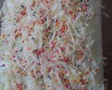 Foto langkah ke 9 dari resep Rainbowcake no timbang no oven.