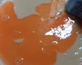 A picture of step 2 of Orange Kheer.