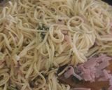 Foto del paso 3 de la receta: Fideos al pesto con jamón