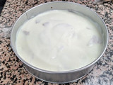 Tarta de limón con galletas
