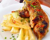Foto del paso 3 de la receta: Manitas de cerdo a la parrilla con yuca frita 🔥🔥🔥