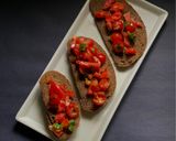 A picture of step 6 of Italian Appetiser - Tomato Basil Bruschetta.