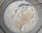 Foto langkah ke 1 dari resep Roti Krim Keju (Metode Poolish, Tanpa Ulen).