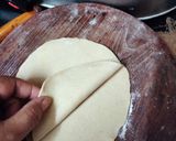 A picture of step 8 of Soft Roti or Dosti Roti.