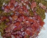 A picture of step 1 of Leftover Dal Ka chilla.