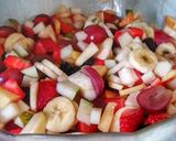 A picture of step 5 of Mix Fruit Chat.