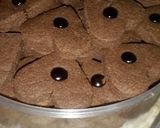 Foto langkah ke 4 dari resep Kue kering cokelat.