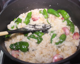 Foto del paso 5 de la receta: Migas con chorizo y pimientos de Padrón