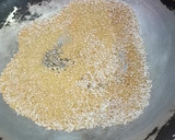 A picture of step 3 of Amaranth Popcorn.
