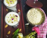 A picture of step 3 of Oats Thandai.
