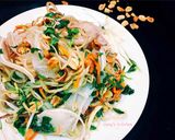 Hình bước làm 2 của món Nộm Tai Mui 🥗