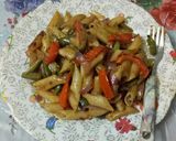 টক ঝাল পাস্তা (Tok jhal pasta recipe in Bengali) রেসিপি ধাপ - 7 ছবি