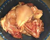 Foto del paso 1 de la receta: Pollo a la sidra en disco de arado