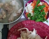Foto langkah ke 1 dari resep Tongseng Ayam Jamur Tahu.
