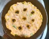 A picture of step 3 of Sarva Pindi Spicy rice flour pancake.