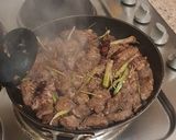 A picture of step 3 of Vietnamese beef stew (Bo Kho).