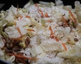 古早味高麗菜肉絲鹹粥 - 週末一早的活力的食譜步驟5照片