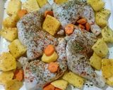 Foto del paso 3 de la receta: Pollo al Horno 🍗 con verduras asadas 😉.