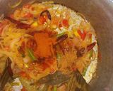 A picture of step 3 of Soya bean biryani.