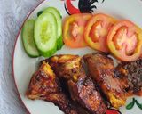 Foto langkah ke 4 dari resep 585. Ikan Ekor Kuning Bakar (Kecap) Teflon.