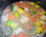 Une image de l'étape 1 de Velouté de pois-cassés et ses lardons grillés.