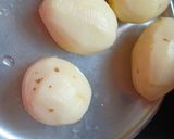 A picture of step 1 of Potato Chips using Alum Powder (Phitkari).