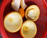 Hình bước làm 1 của món Mứt Vỏ Cam