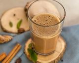 A picture of step 5 of Masala chai.