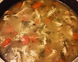A picture of step 6 of Easy homemade chicken soup.