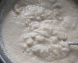A picture of step 11 of Chick pea and banana pancakes with peanut butter spread.