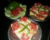 मलाई वेजिटेबल ओपन  सैंडविच (Malai vegetable open sandwich recipe in hindi) रेसिपी चरण 4 फोटो